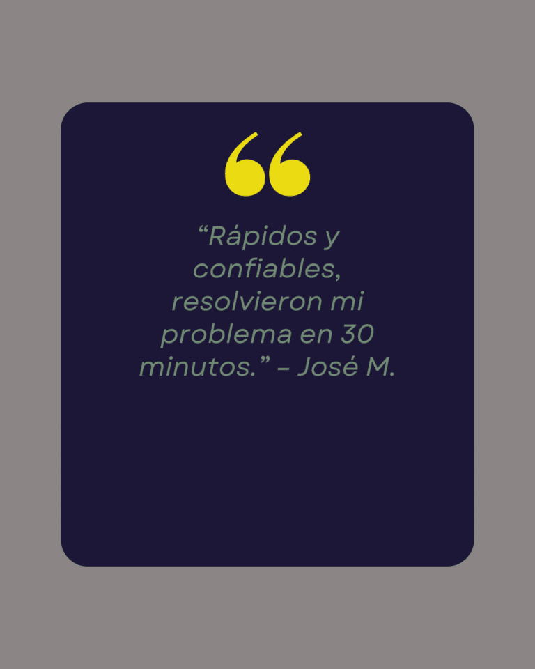 Reseña real de cliente sobre reparación y servicio